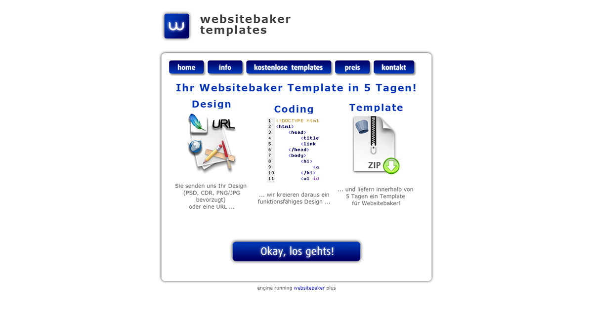 WebsiteBaker Templates