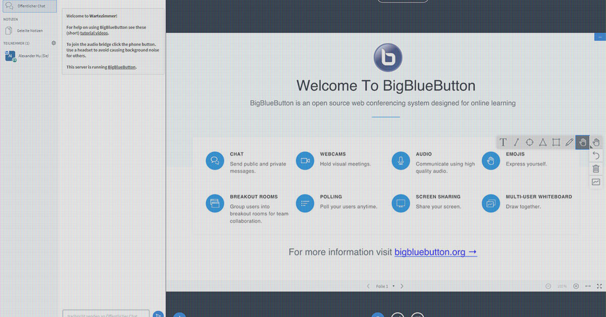 BigBlueButton Hosting - Ihr eigener Videokonferenz- oder Webinar-Server