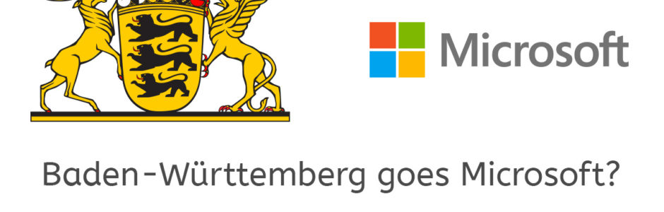Baden-Württemberg erwägt Microsoft-Produkte für Bildung